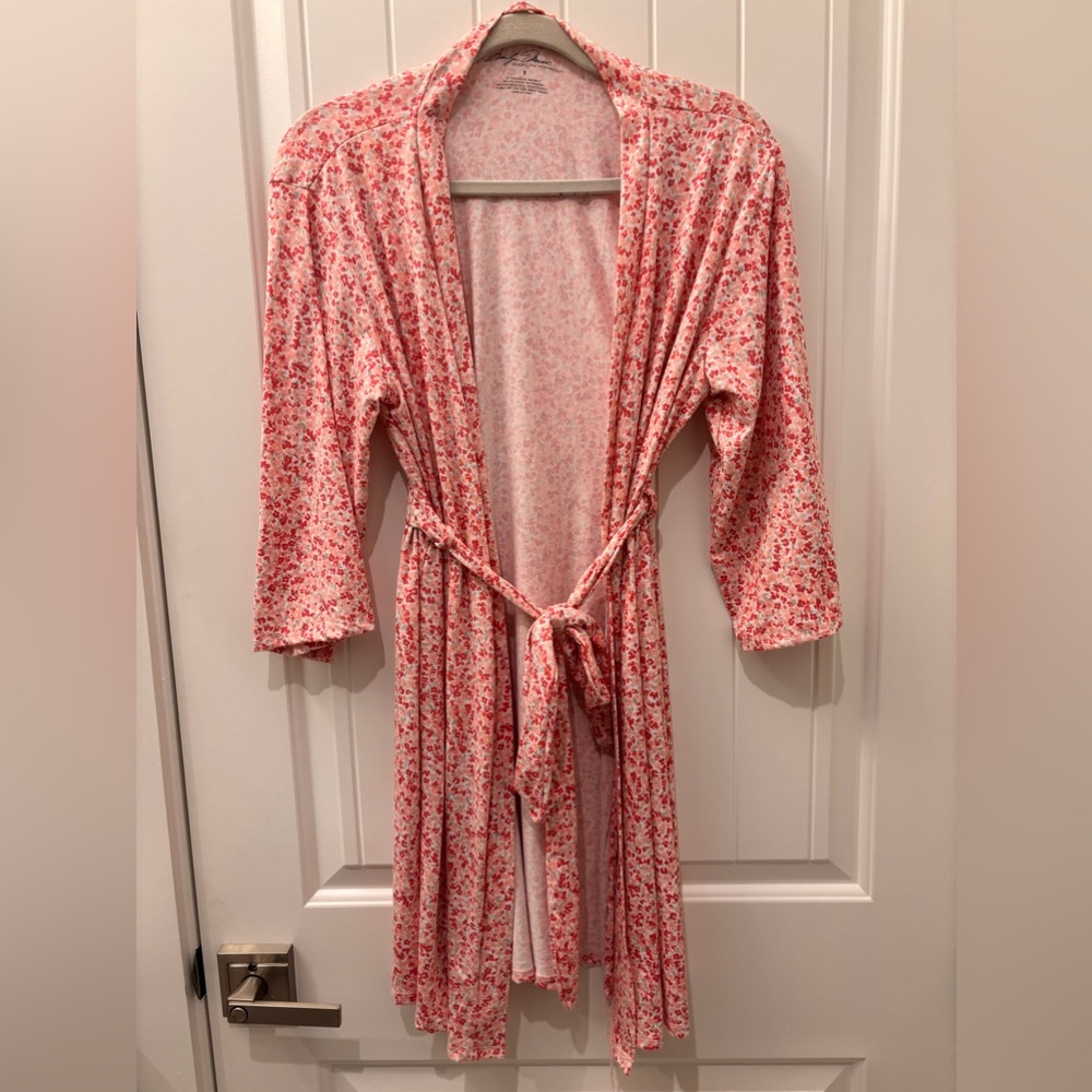 MARILYN MONROE pink flower designed robe